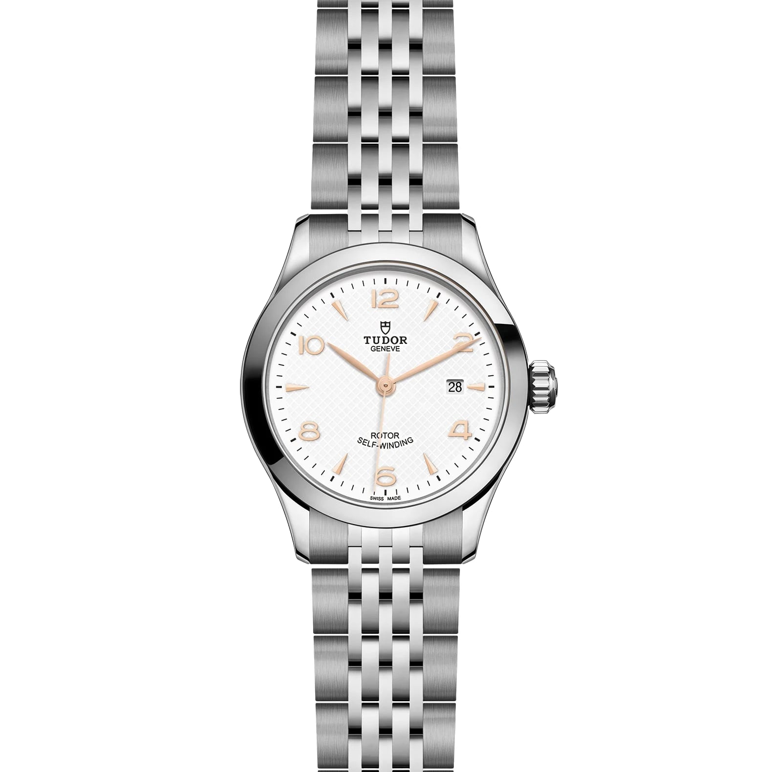 TUDOR 1926 28mm White Dial - M91350-0011 Open Bracelet - Skeie's Jewelers
