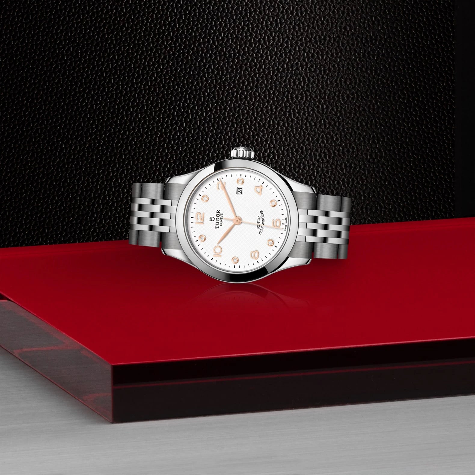 TUDOR 1926 28mm White Dial - M91350-0013 On Display - Skeie's Jewelers