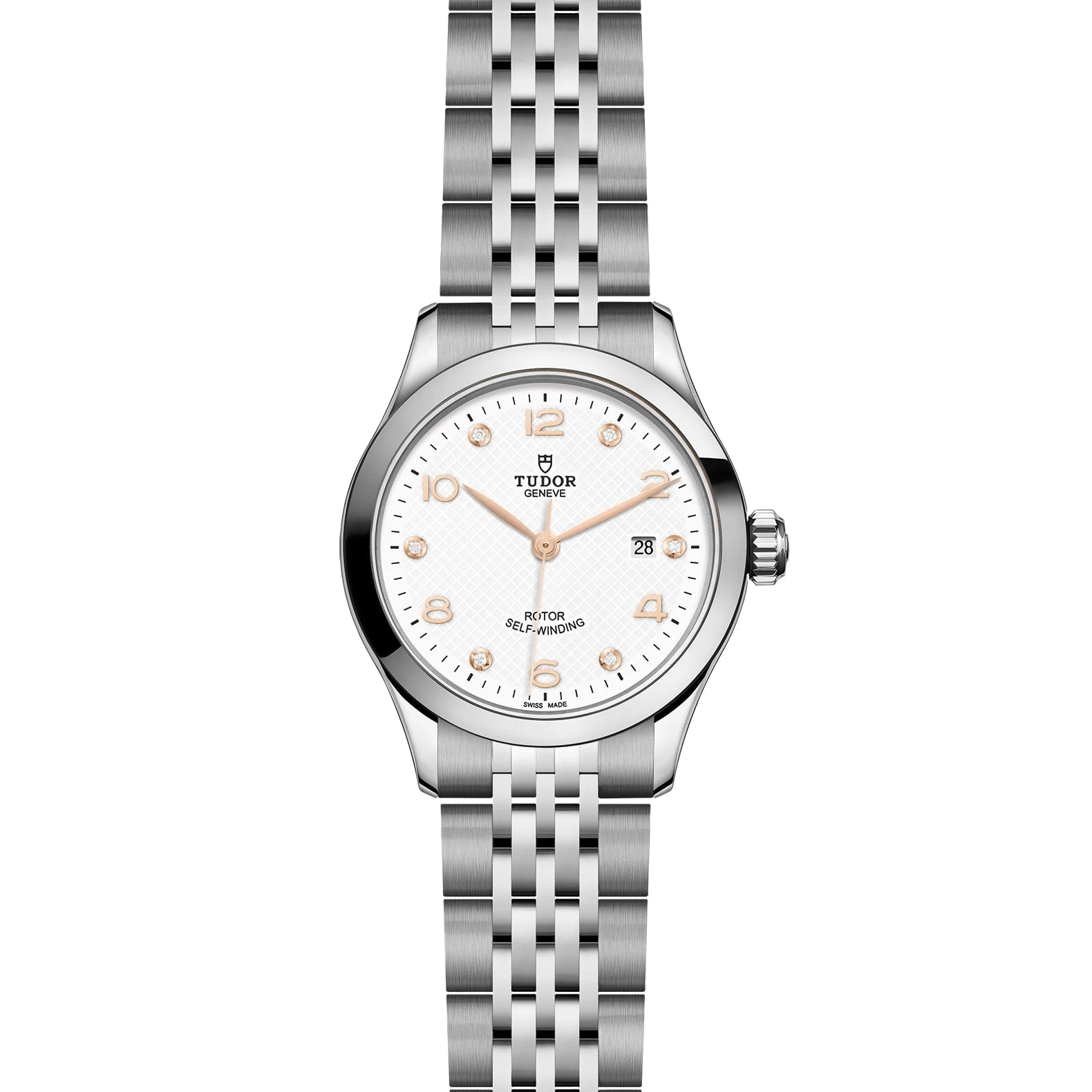 TUDOR 1926 28mm White Dial - M91350-0013 Open Bracelet - Skeie's Jewelers