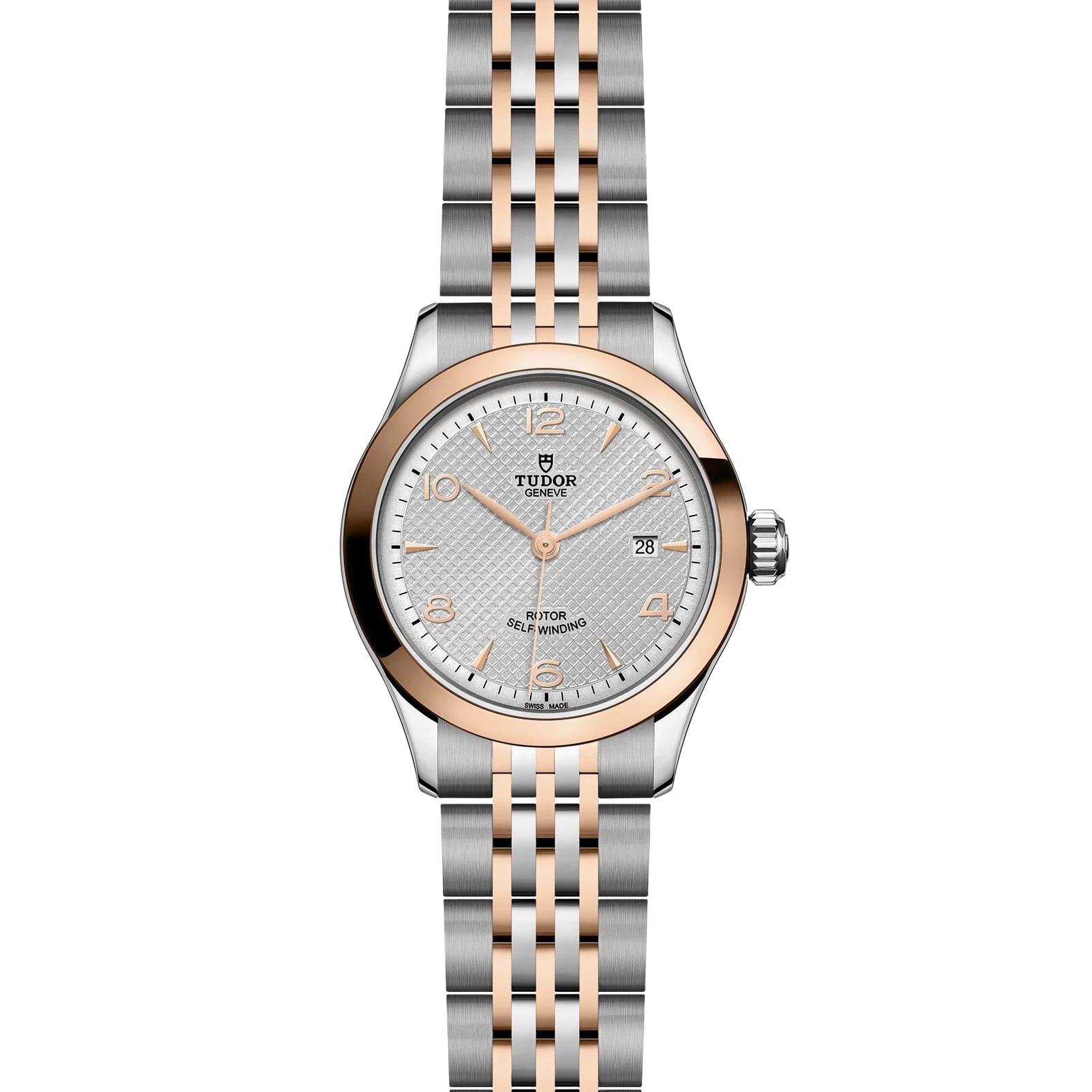 TUDOR 1926 28mm Silver Dial - M91351-0001 Open Bracelet - Skeie's Jewelers