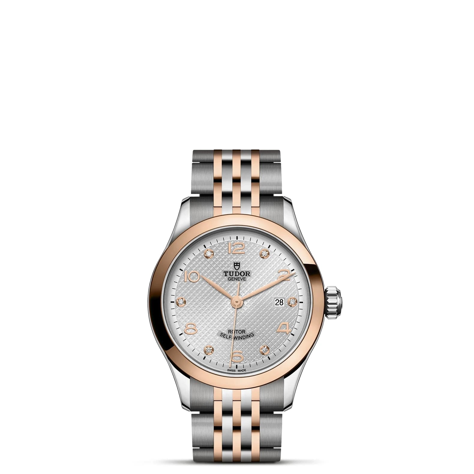 TUDOR 1926 28mm Silver Dial - M91351-0002 Closed Bracelet - Skeie's Jewelers