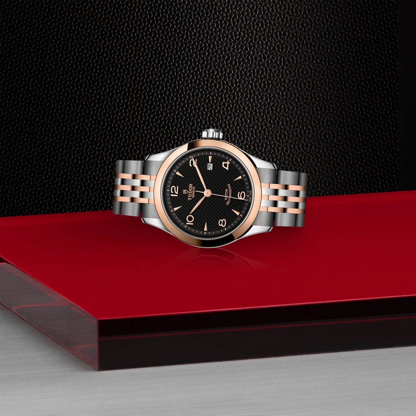 TUDOR 1926 28mm Black Dial - M91351-0003 On Display - Skeie's Jewelers