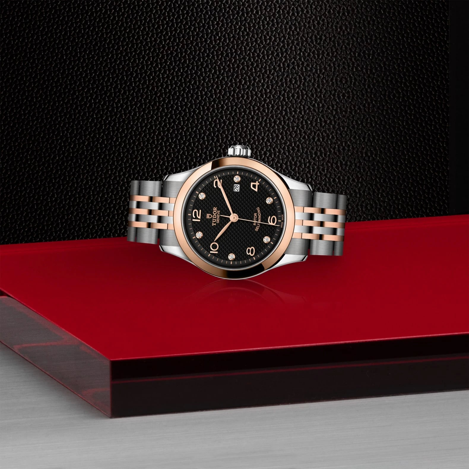TUDOR 1926 28mm Black Dial - M91351-0004 On Display - Skeie's Jewelers