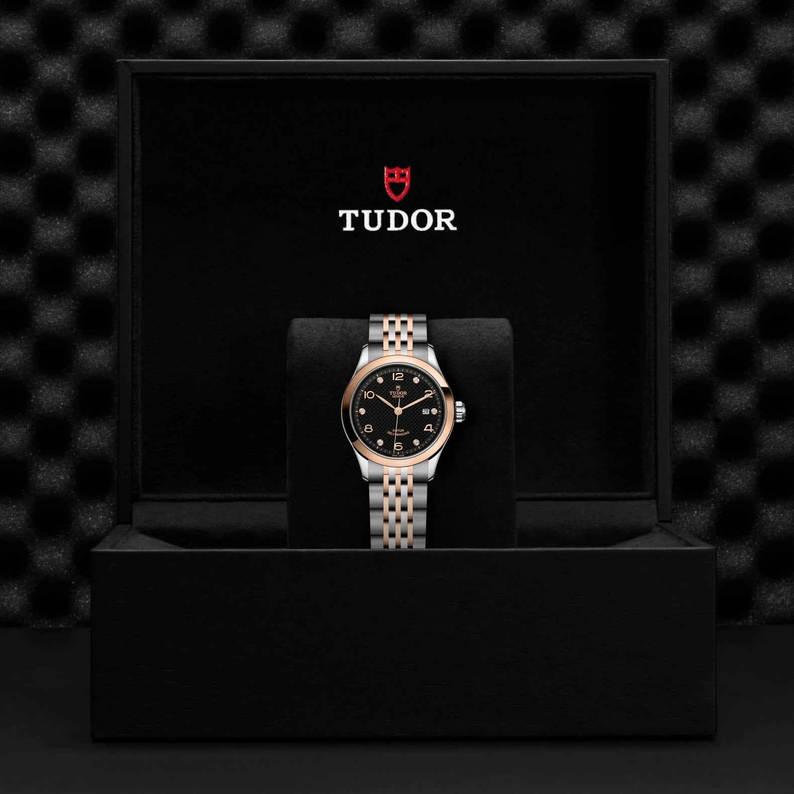 TUDOR 1926 28mm Black Dial - M91351-0004 In Box - Skeie's Jewelers