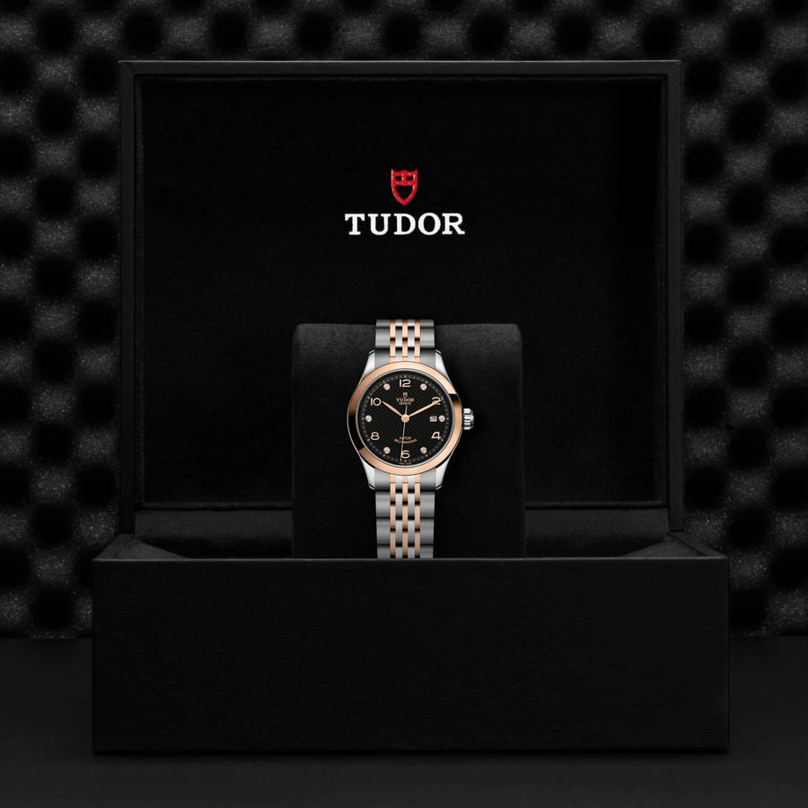 TUDOR 1926 28mm Black Dial - M91351-0004 In Box - Skeie's Jewelers