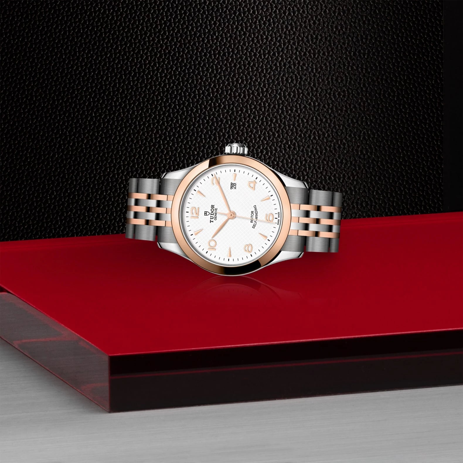 TUDOR 1926 28mm White Dial - M91351-0009 On Display - Skeie's Jewelers