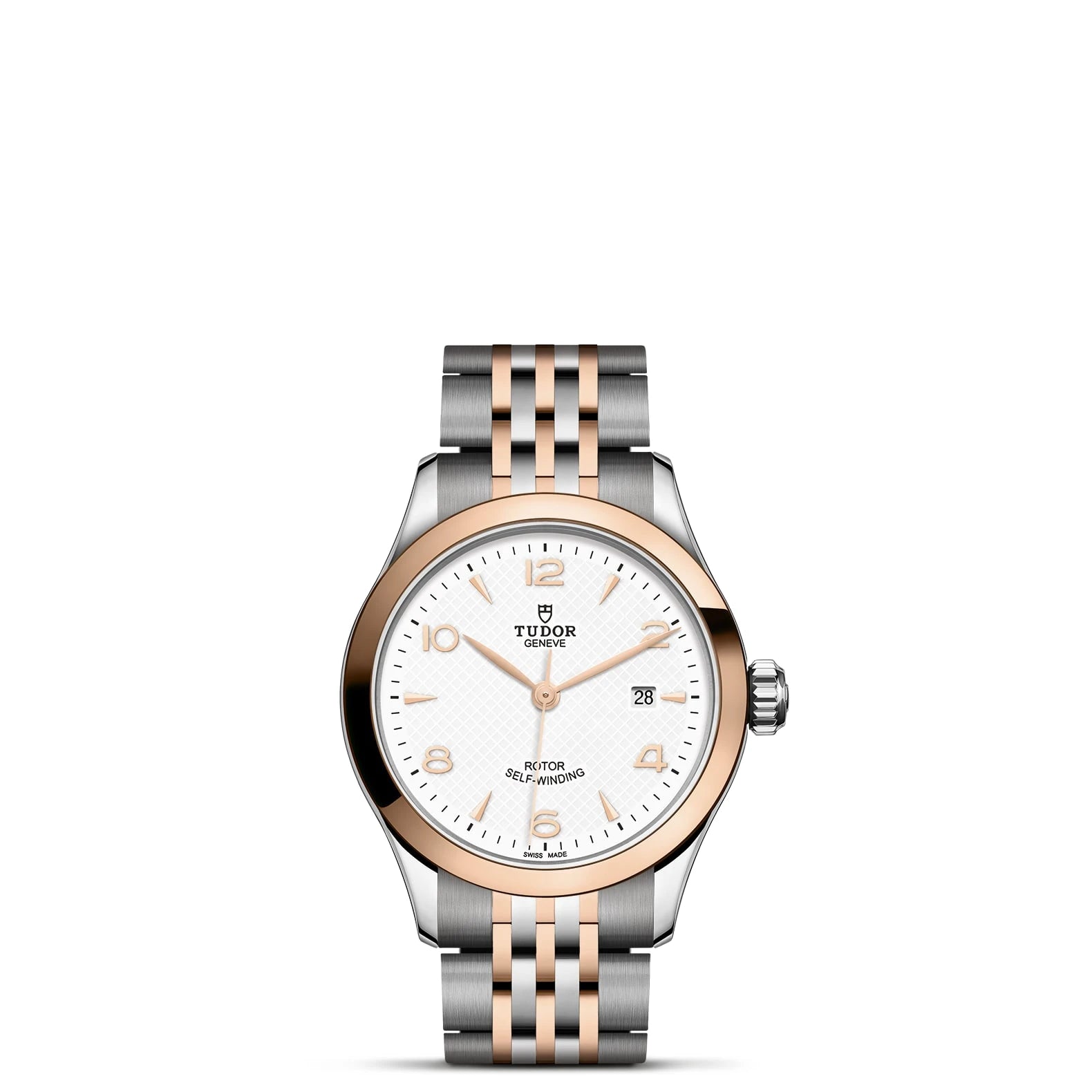 TUDOR 1926 28mm White Dial - M91351-0009 Closed Bracelet - Skeie's Jewelers