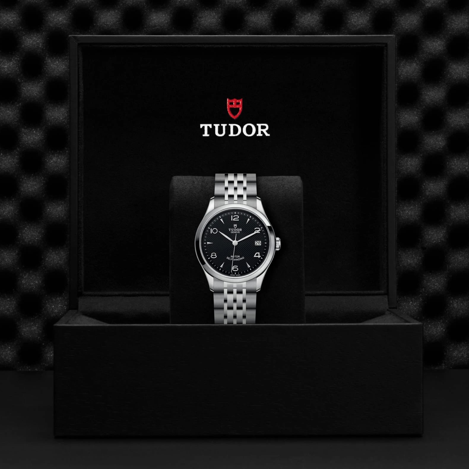 TUDOR 1926 36mm Black Dial - M91450-0002 In Box - Skeie's Jewelers