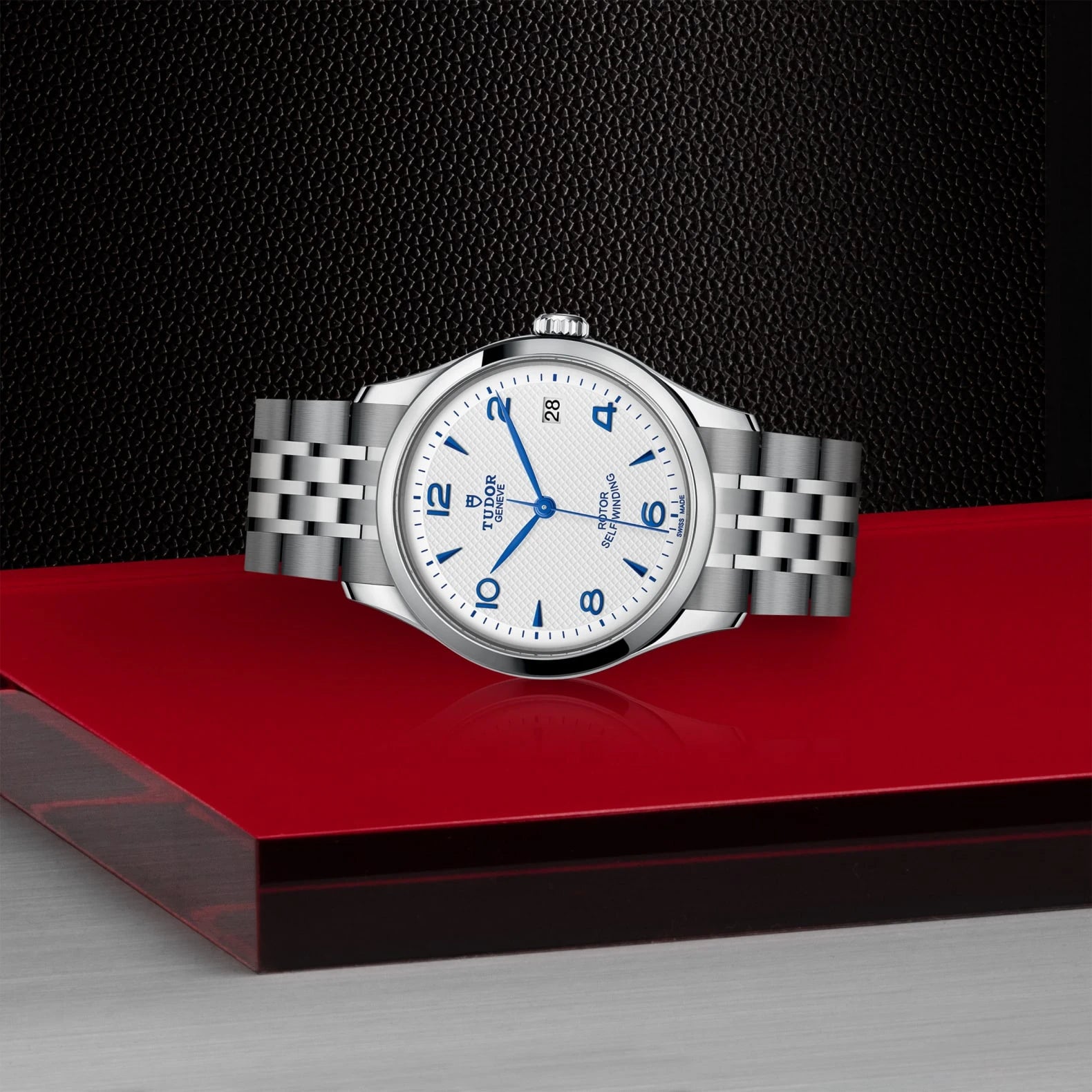 TUDOR 1926 36mm Opaline Dial - M91450-0005 On Display - Skeie's Jewelers
