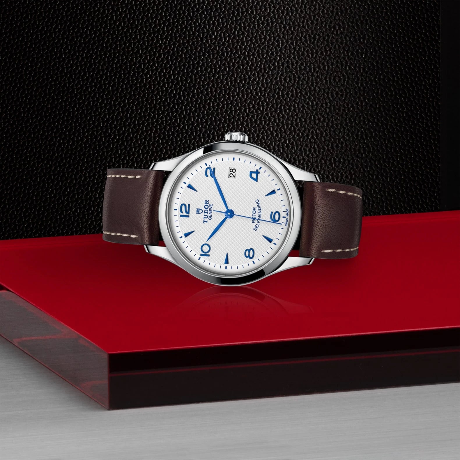 TUDOR 1926 36mm Opaline Dial - M91450-0010 On Display - Skeie's Jewelers
