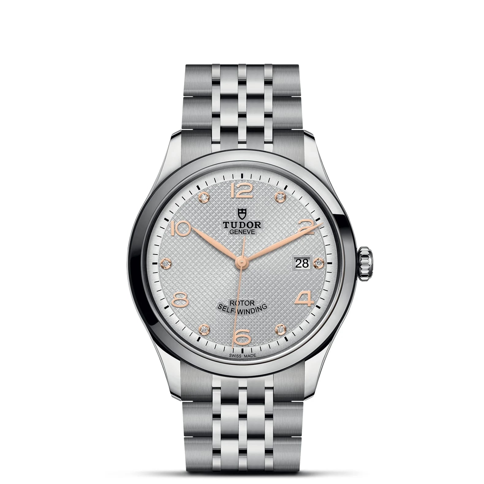 TUDOR 1926 39mm Silver Dial - M91550-0003 Closed Bracelet - Skeie's Jewelers