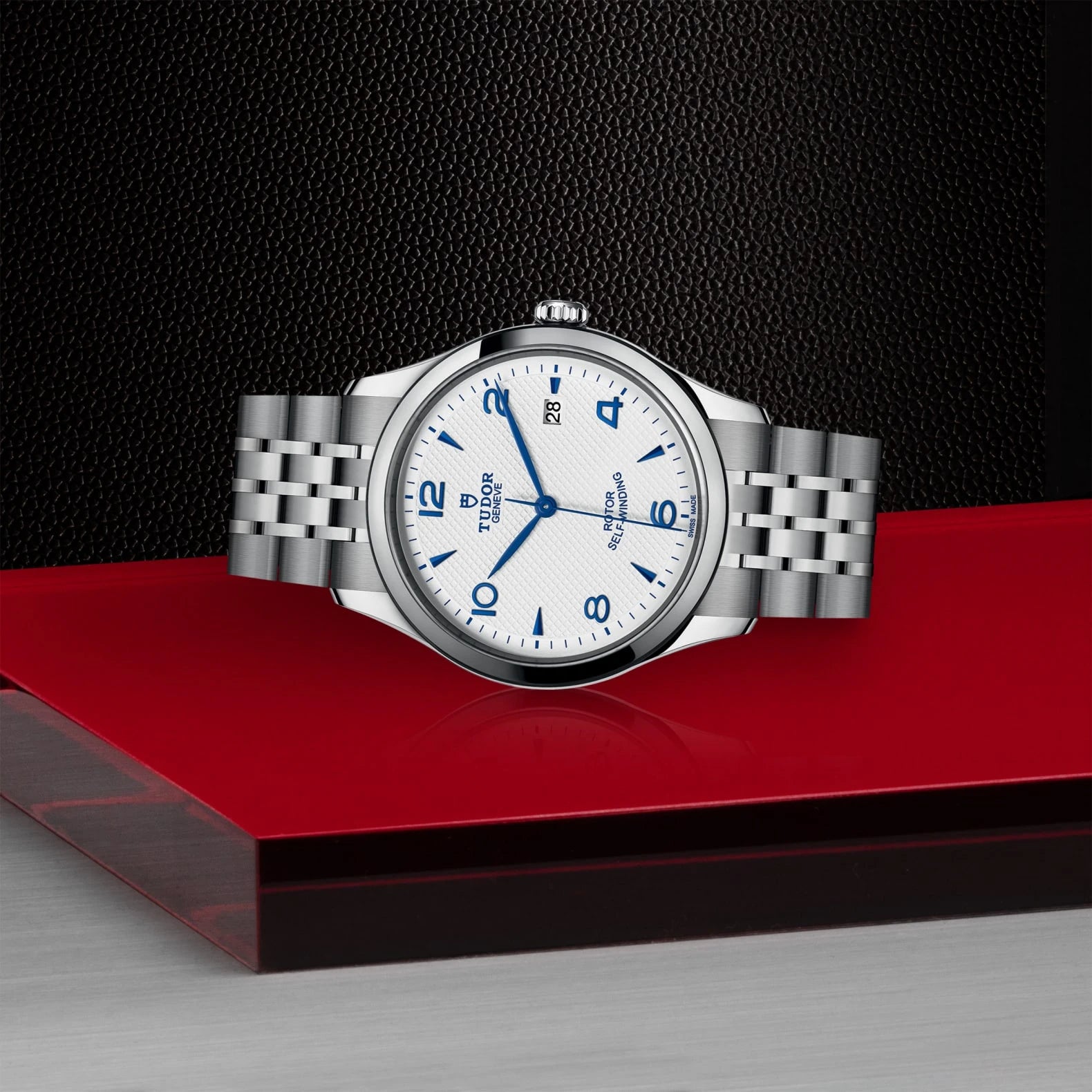 TUDOR 1926 39mm Opaline Dial - M91550-0005 On Display - Skeie's Jewelers