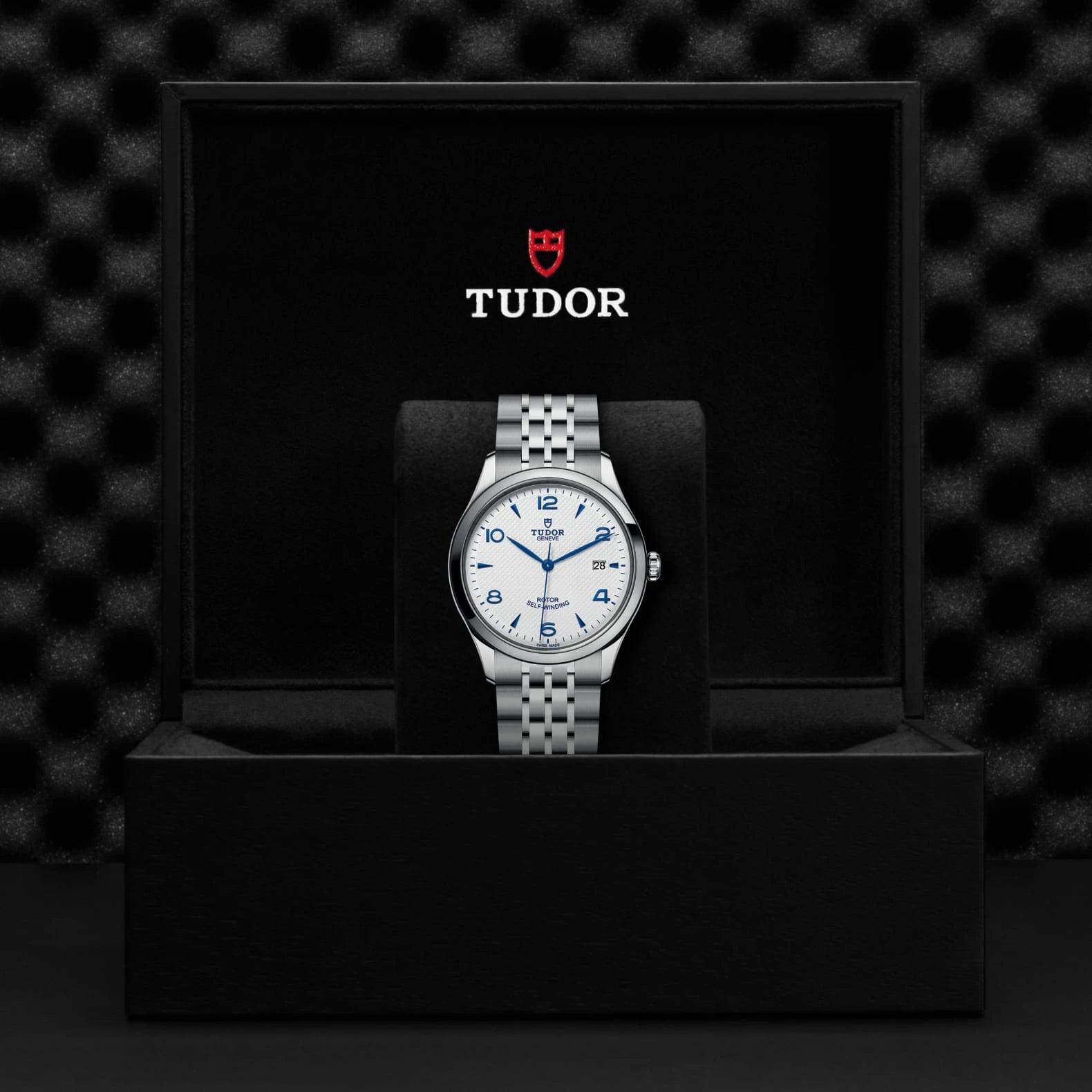 TUDOR 1926 39mm Opaline Dial - M91550-0005 In Box - Skeie's Jewelers