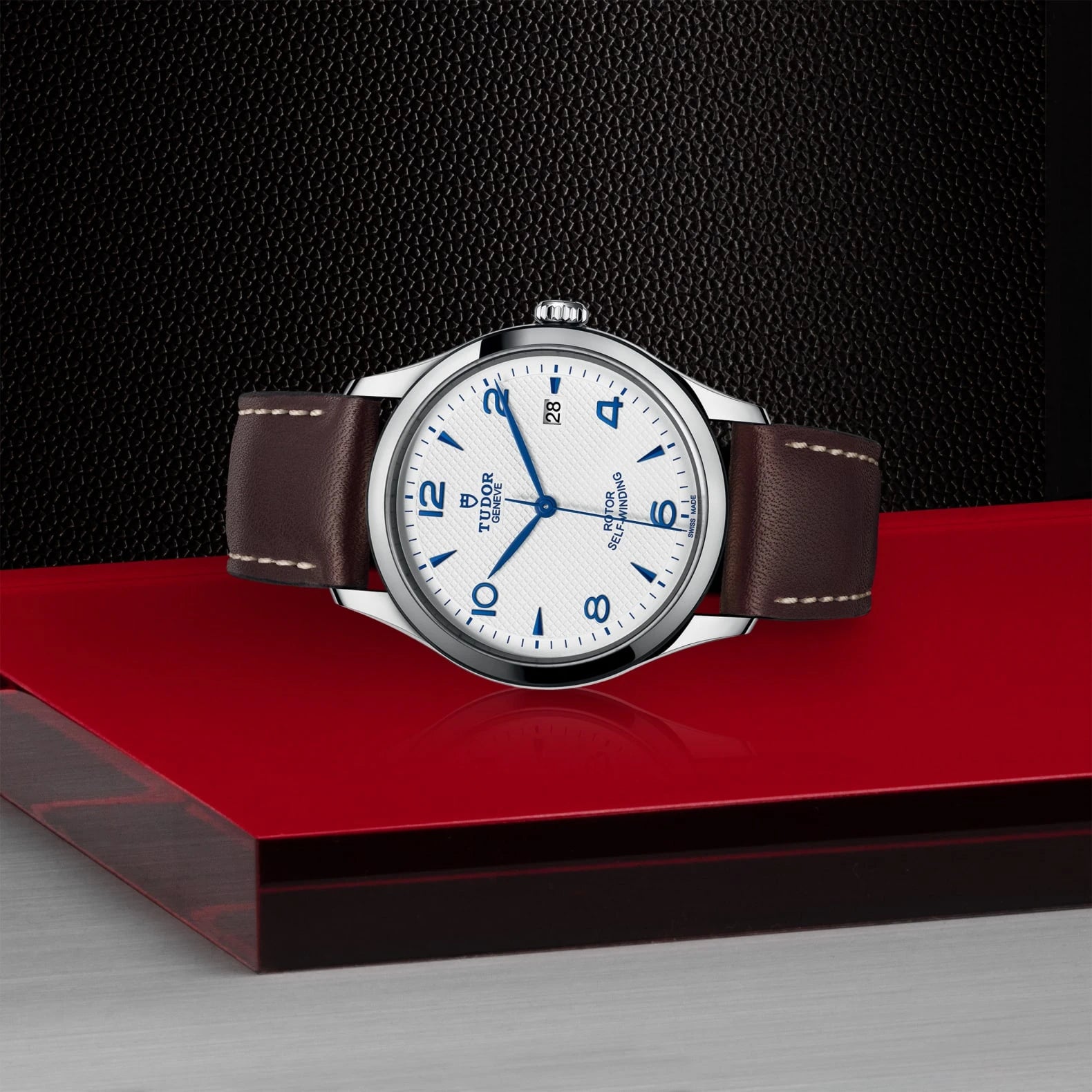TUDOR 1926 39mm Opaline Dial - M91550-0010 On Display - Skeie's Jewelers