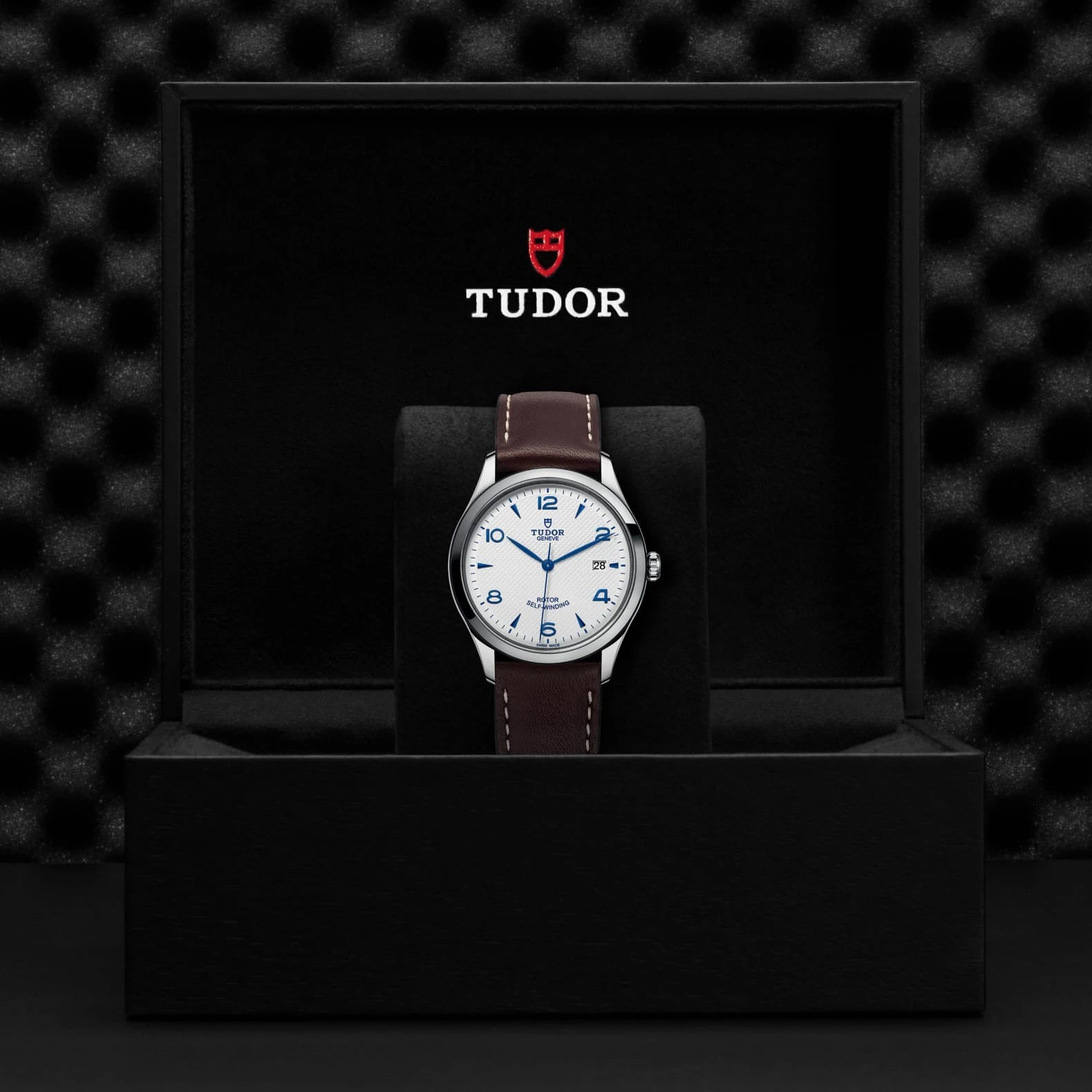 TUDOR 1926 39mm Opaline Dial - M91550-0010 In Box - Skeie's Jewelers