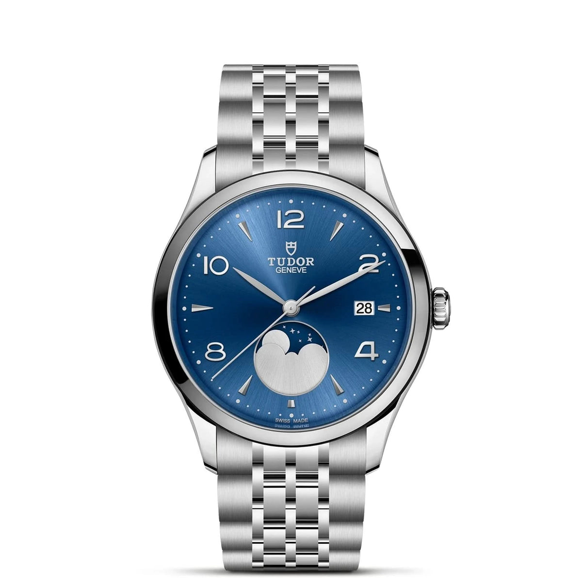 TUDOR 1926 Luna 39mm Blue Dial - Closed Bracelet