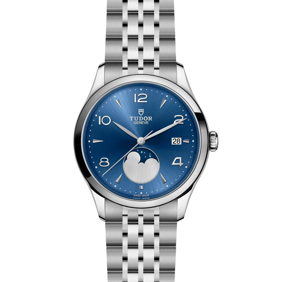 TUDOR 1926 Luna 39mm Blue Dial - Open Bracelet