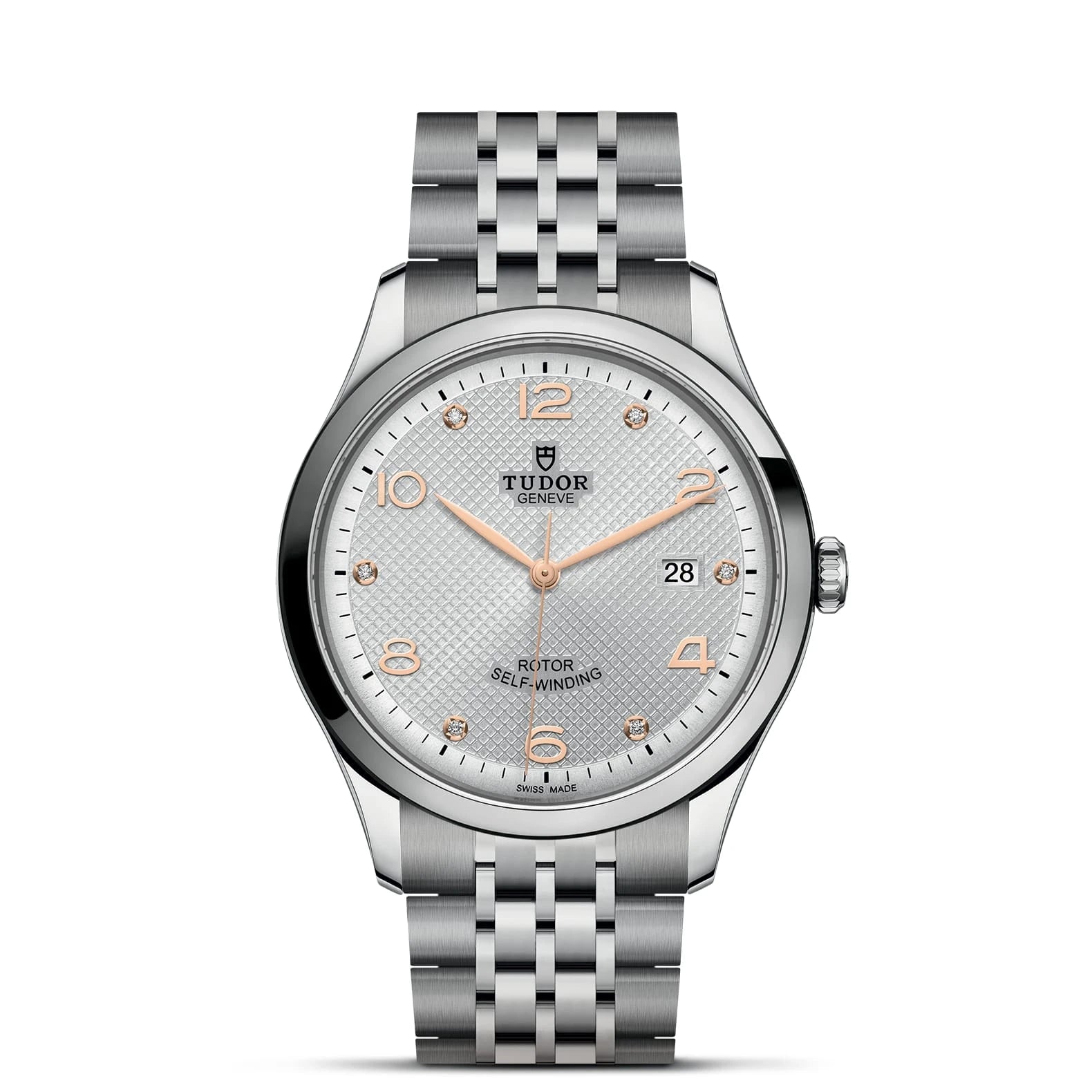 TUDOR 1926 41mm Silver Dial - M91650-0003 Closed Bracelet - Skeie's Jewelers