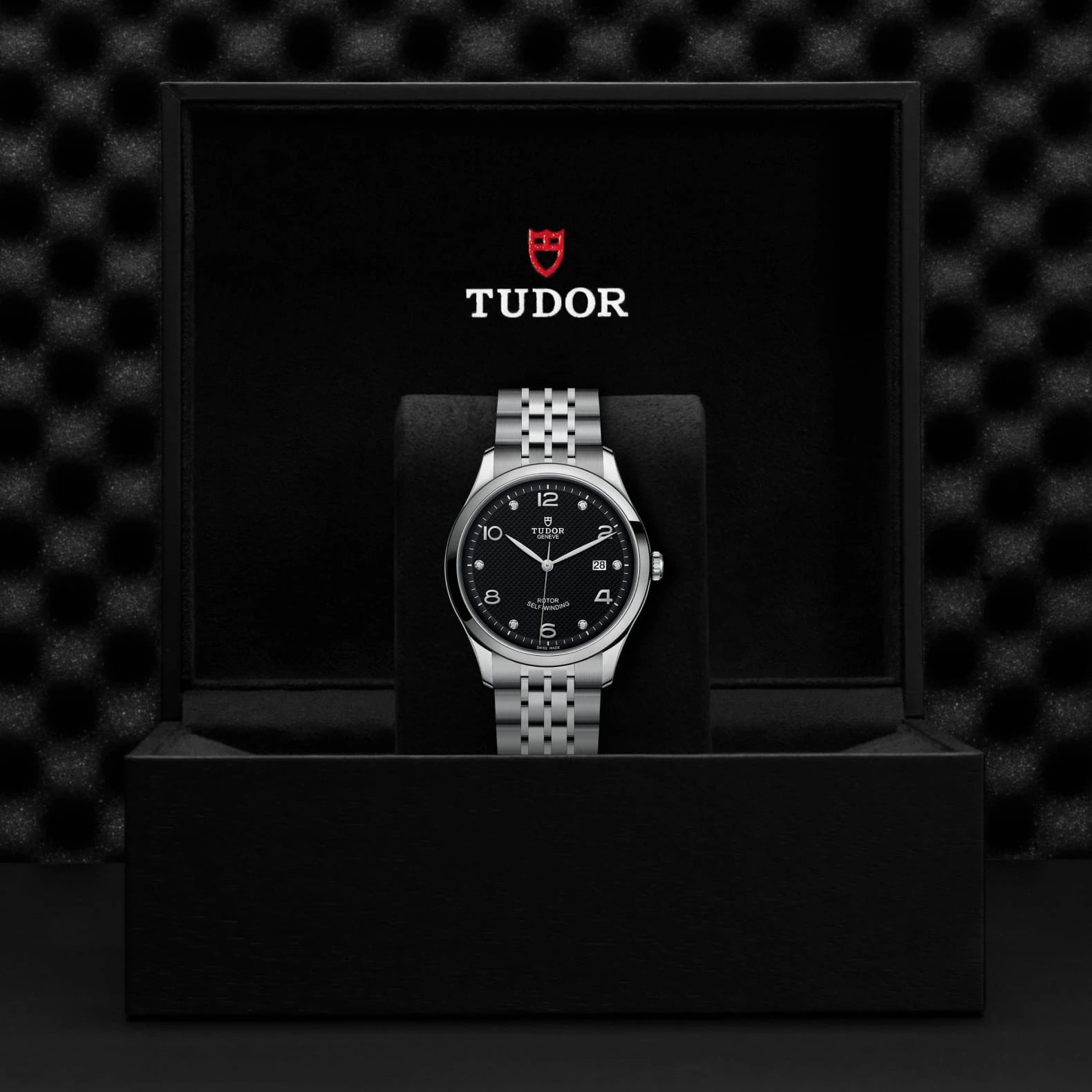 TUDOR 1926 41mm Black Dial - M91650-0004 In Box - Skeie's Jewelers
