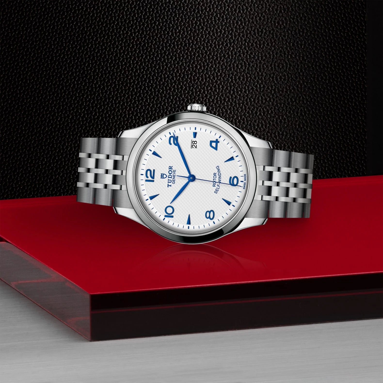 TUDOR 1926 41mm Opaline Dial - M91650-0005 On Display - Skeie's Jewelers