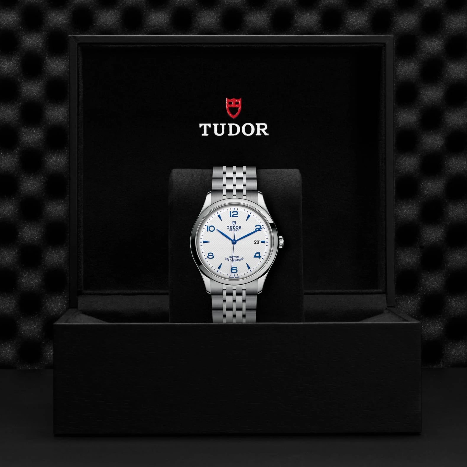 TUDOR 1926 41mm Opaline Dial - M91650-0005 In Box - Skeie's Jewelers