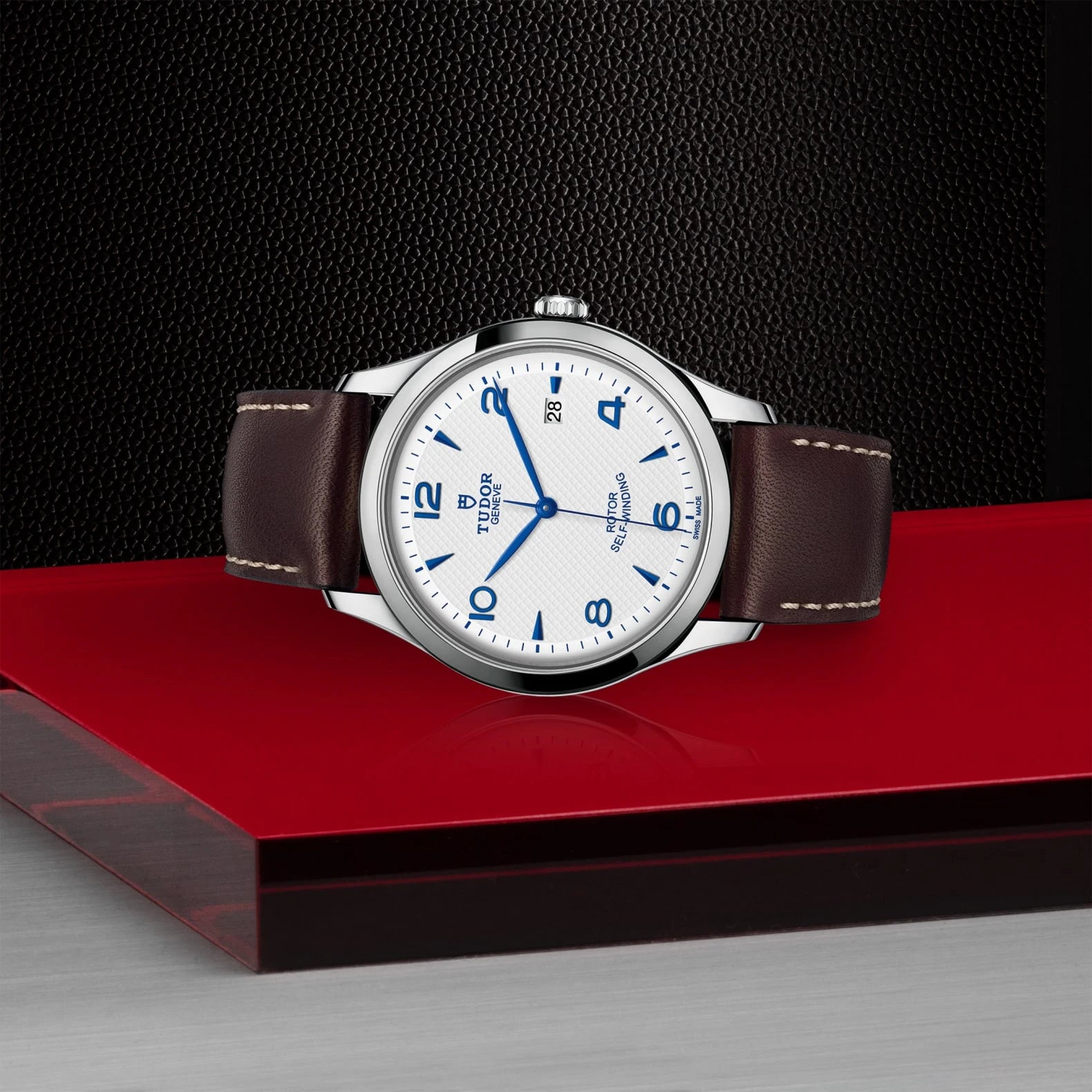 TUDOR 1926 41mm Opaline Dial - M91650-0010 On Display - Skeie's Jewelers