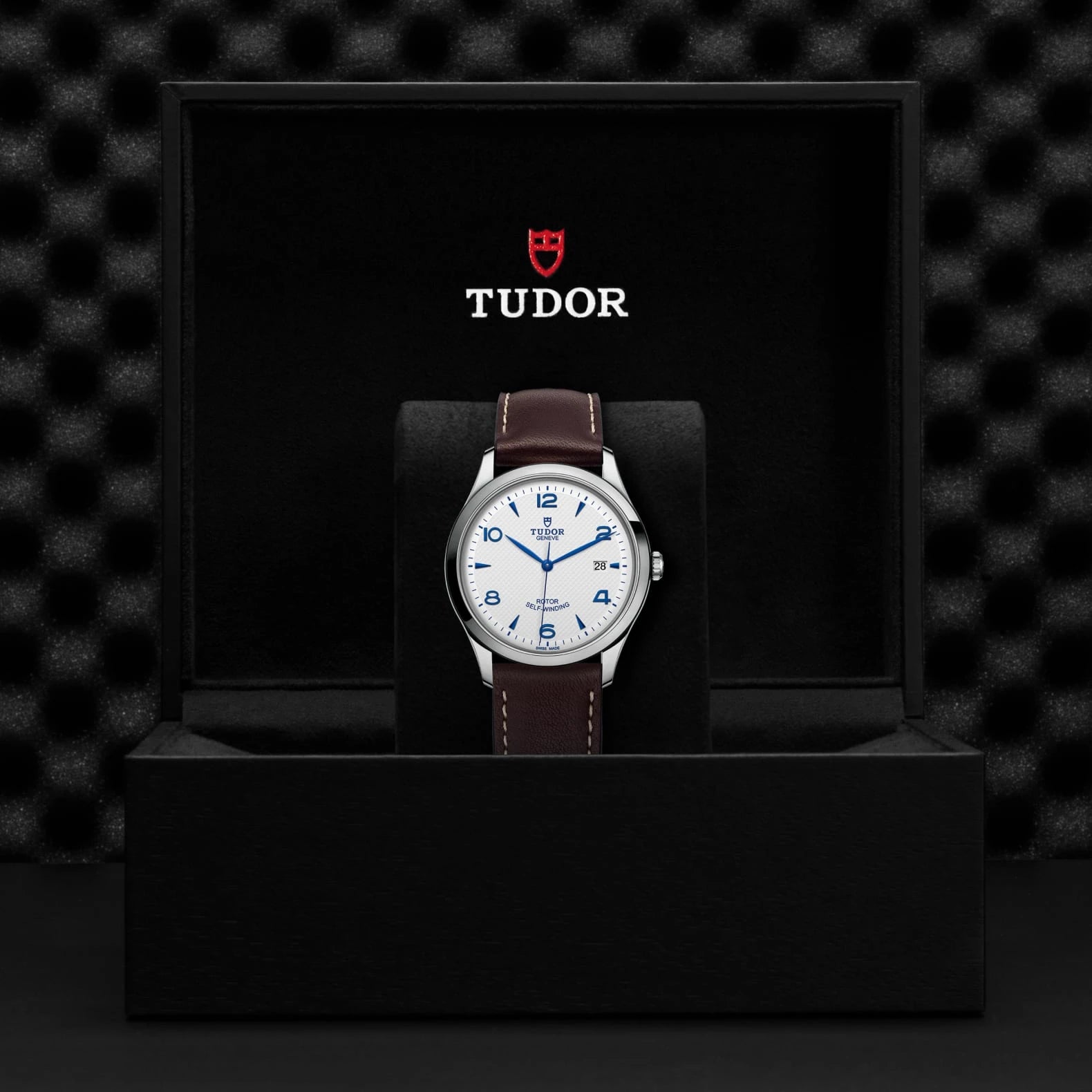 TUDOR 1926 41mm Opaline Dial - M91650-0010 In Box - Skeie's Jewelers