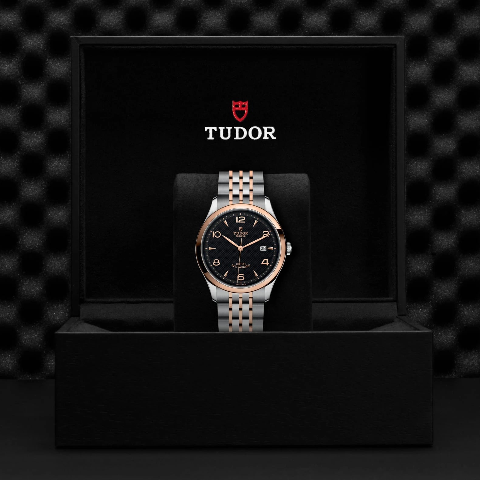 TUDOR 1926 41mm Black Dial - M91651-0003 In Box - Skeie's Jewelers