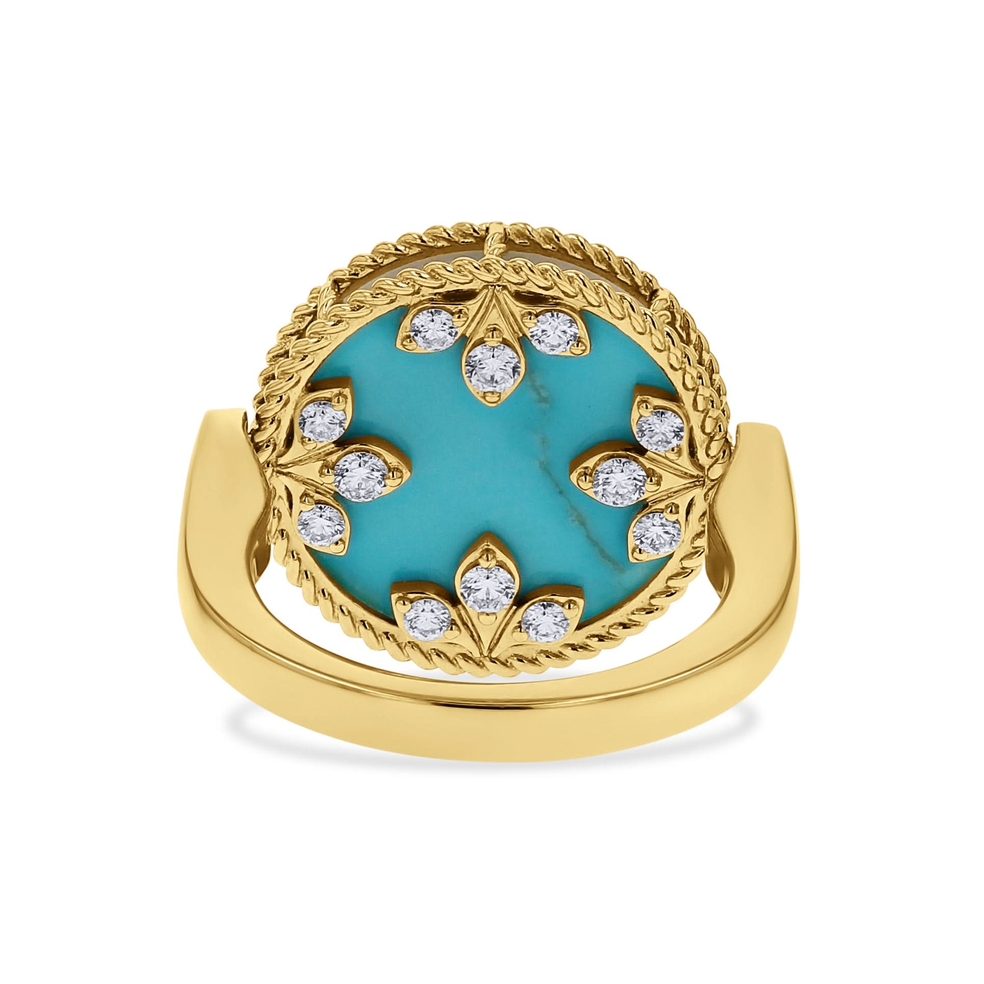 Roberto Coin Venetian Princess Carnivale Medallion Ring - Skeie's Jewelers