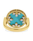Roberto Coin Venetian Princess Carnivale Medallion Ring - Skeie's Jewelers