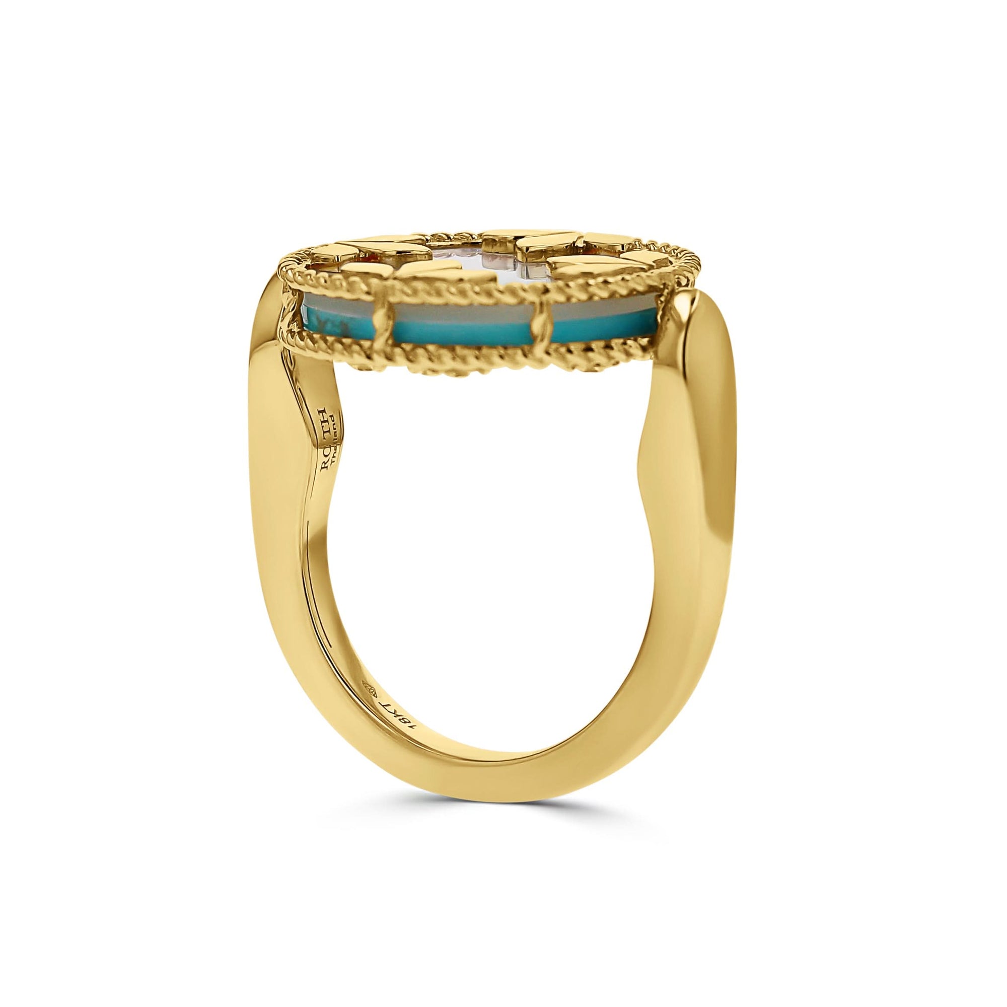 Roberto Coin Venetian Princess Carnivale Medallion Ring - Skeie's Jewelers