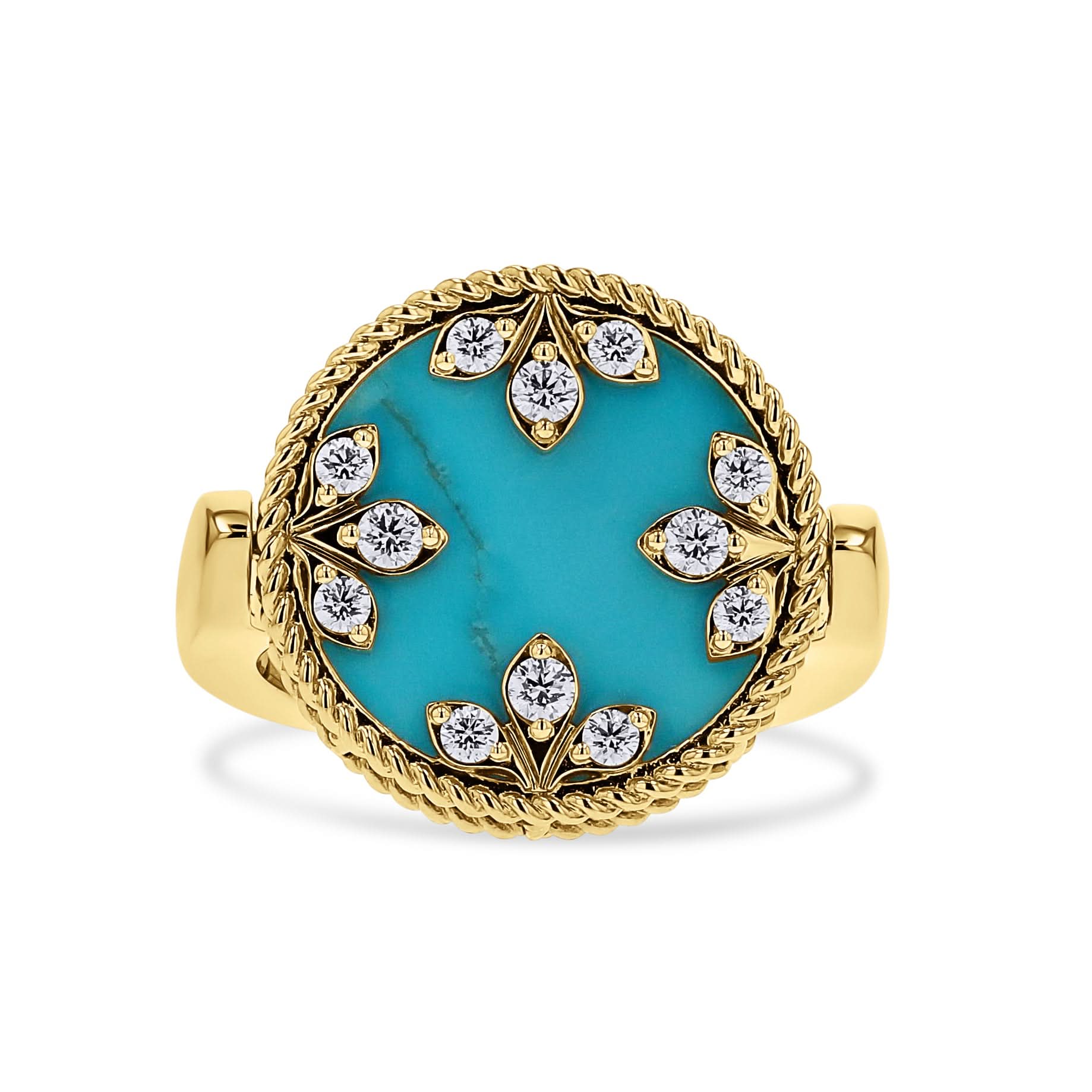 Roberto Coin Venetian Princess Carnivale Medallion Ring - Skeie's Jewelers