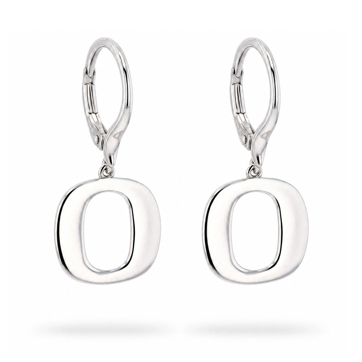 University of Oregon "O" Leverback Earrings