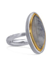 Marquise Moonstone Gem Drop Ring - Skeie's Jewelers