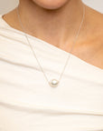 Floating Pearl Pendant Necklace - Skeie's Jewelers