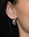 Silver Wide Hoop Earrings - Skeie's Jewelers