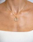 University of Oregon "O" Pendant with Pave Diamond - Skeie's Jewelers