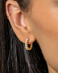 Roberto Coin Perfect Diamond Hoops - Skeie's Jewelers