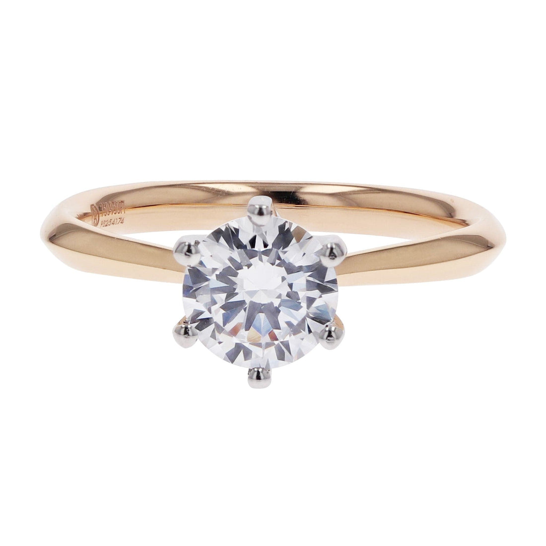 Solitaire Engagement Ring Six-Prong by Precision Set - Semi-Mount - Skeie's Jewelers