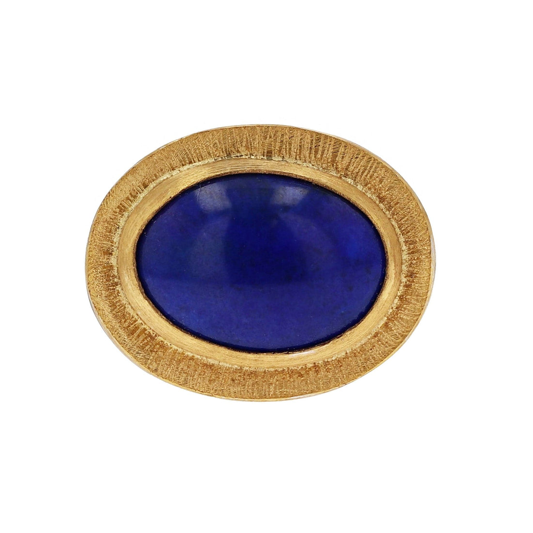 Lapis Lazuli Sterling Silver & 24k Yellow Gold Ring by Lika Behar Front