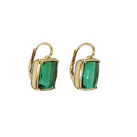 18K Gold Tourmaline Earrings- Skeie's Legacy Collection