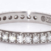 Precision Set Petite Eternity Wedding Band Ring
