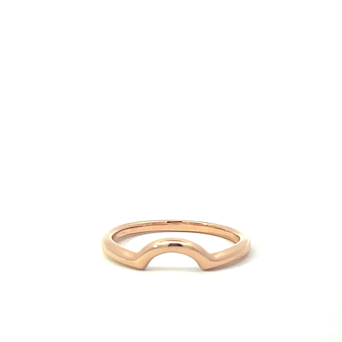14kt Gold Contour Band - Skeie's Jewelers