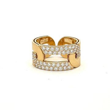 Yellow Gold Navarra Ring by Roberto Coin - Skeie's Jewelers
