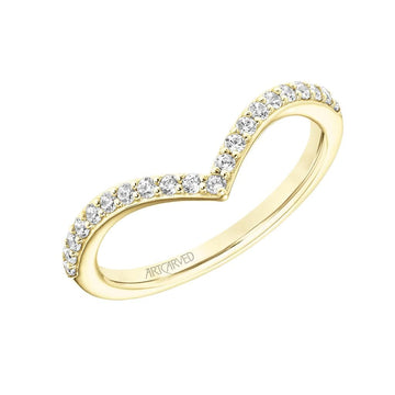 Frederick Goldman Diamond V Band Ring