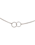 Twisted Loop Circle Link Sterling Silver Bracelet by Carla | Nancy B. - Skeie's Jewelers