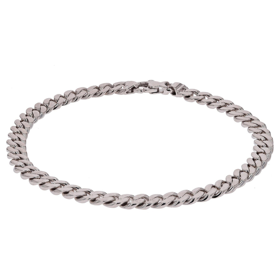 Sterling Silver Curb Link Chain Bracelet - Skeie's Jewelers