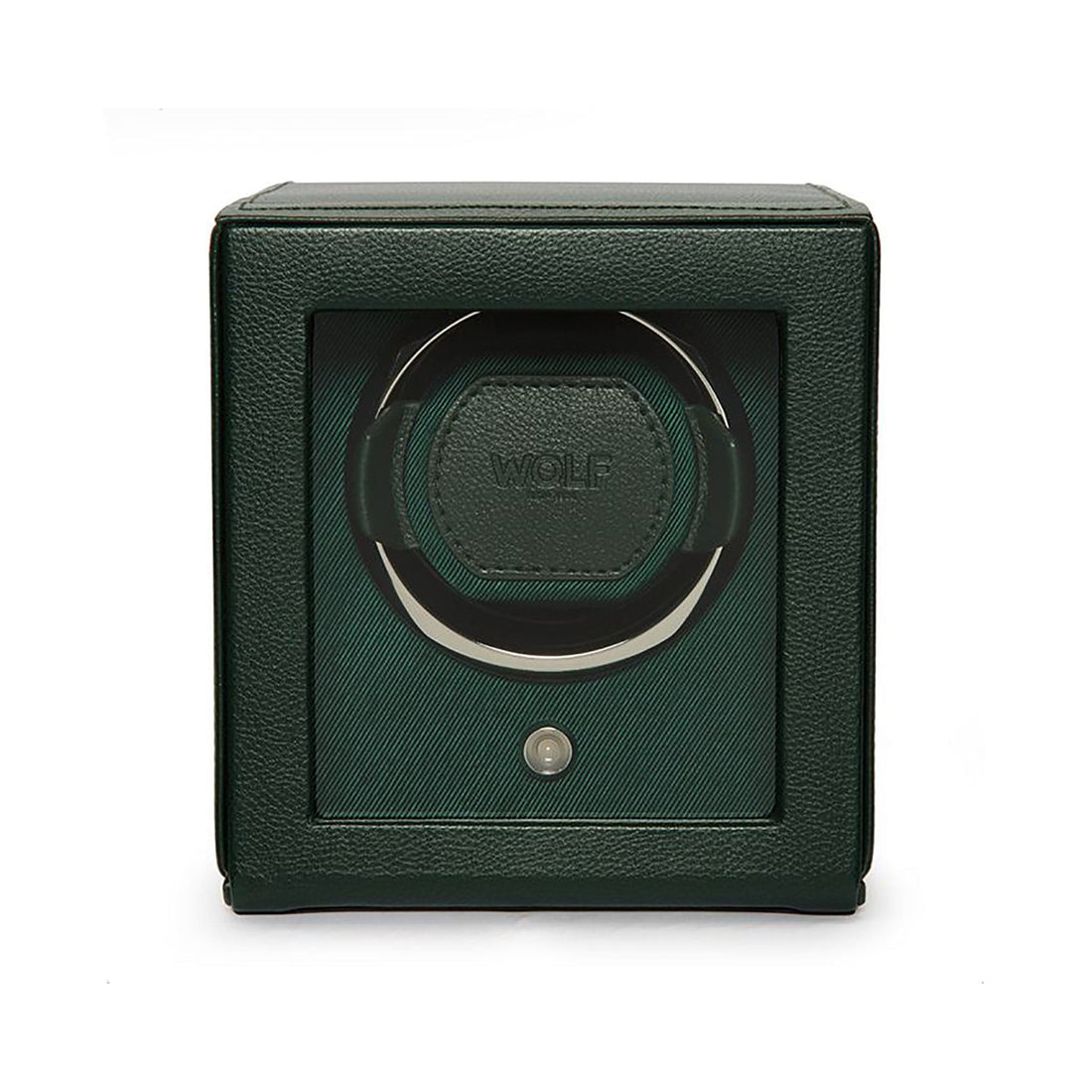 Cub Single Watch Winder with Cover by WOLF - Skeie's Jewelers