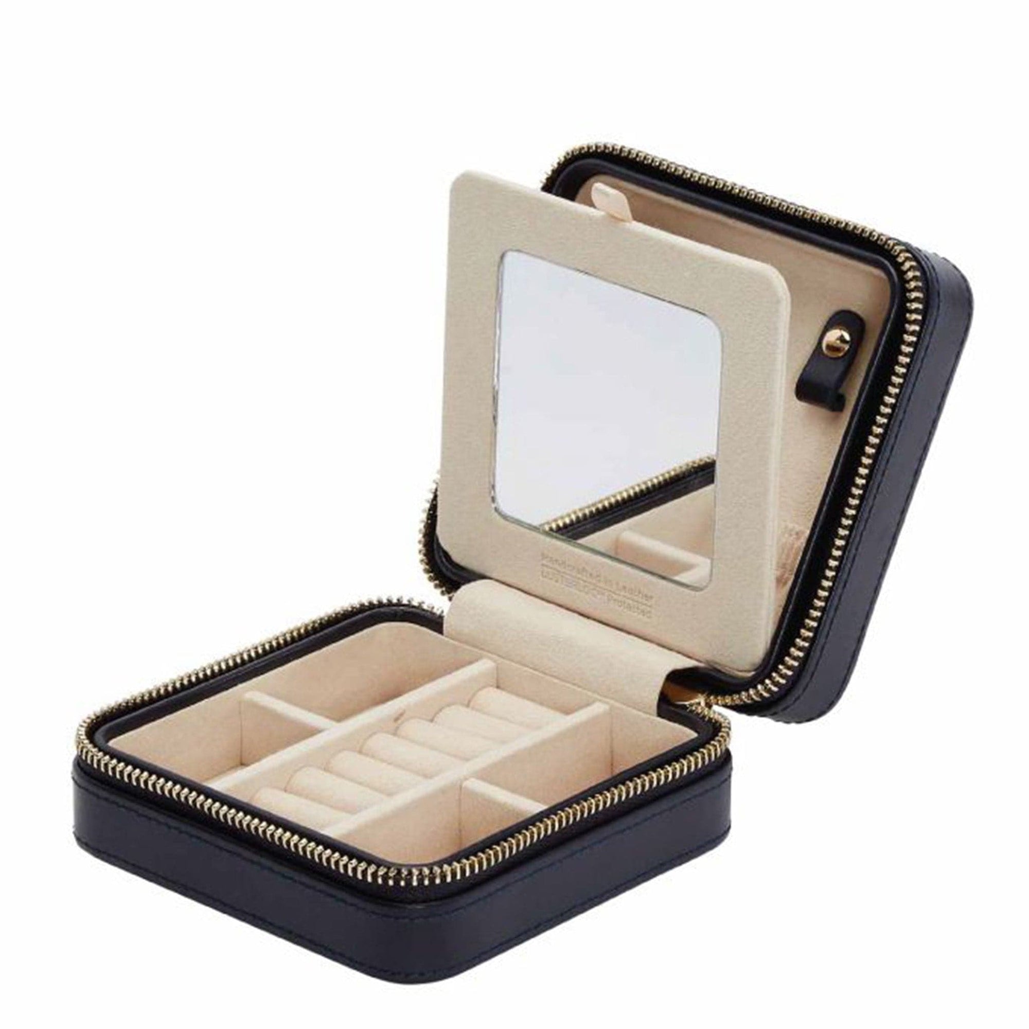 Zippered Jewelry Case from WOLF 1834 "Maria"  Black
