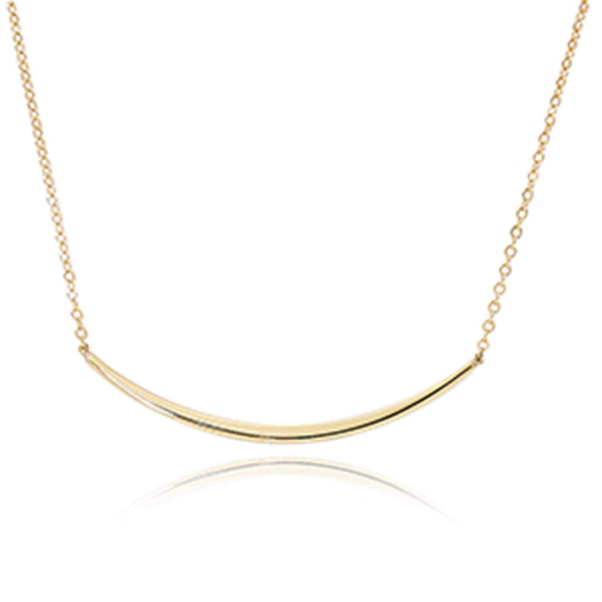 Carla | Nancy B. Half Curved Wire Necklace